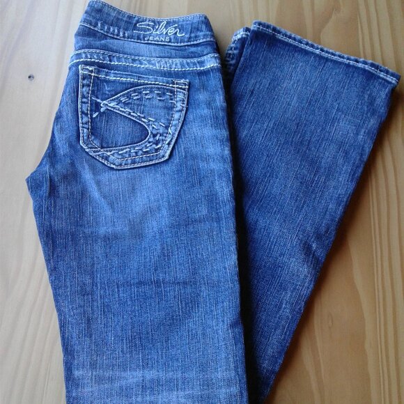 Silver Jeans Denim - Silver Distressed 'Toni' Jeans